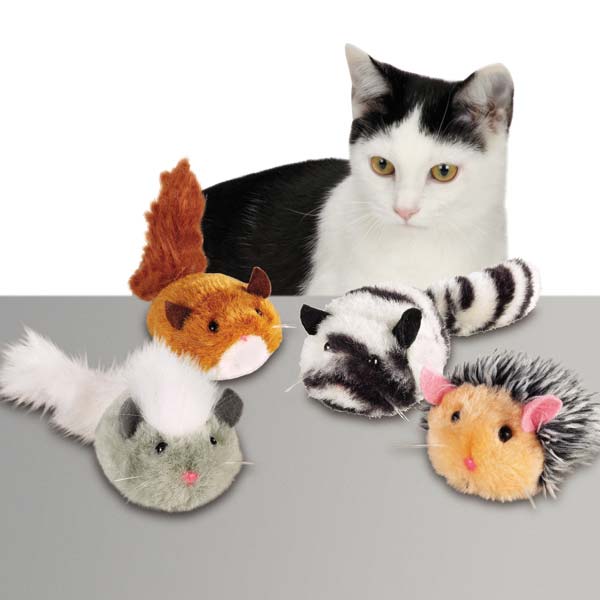 Skunk On A String Cat Toy Skunk On A String Cat Toy